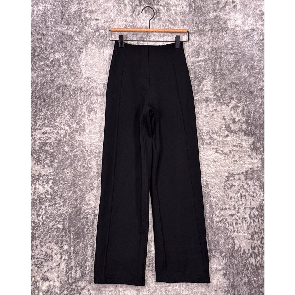 Lululemon Pants XXS Womens Stretch Knit Straight Leg Pull On Black